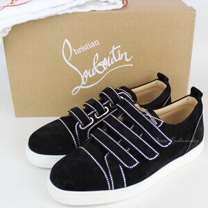 NEW Christian Louboutin Rhinestone Sneakers - Office to Weekend
